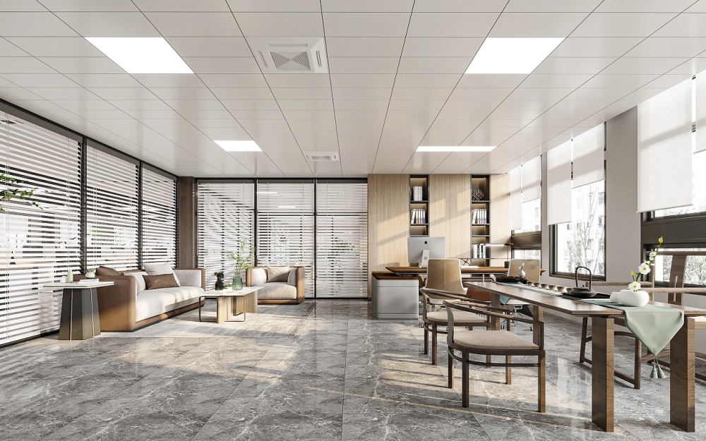 現(xiàn)代簡約辦公室裝修案例