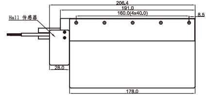 無鐵芯直線電機(jī)BZD-136N